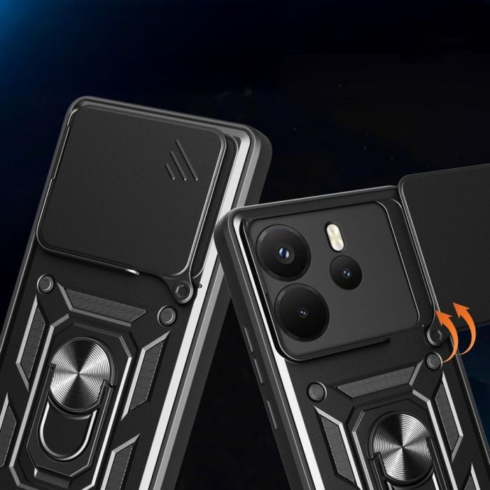 Tech-Protect Camshield Pro Xiaomi Redmi Note 14 4G / Lte Matte Black