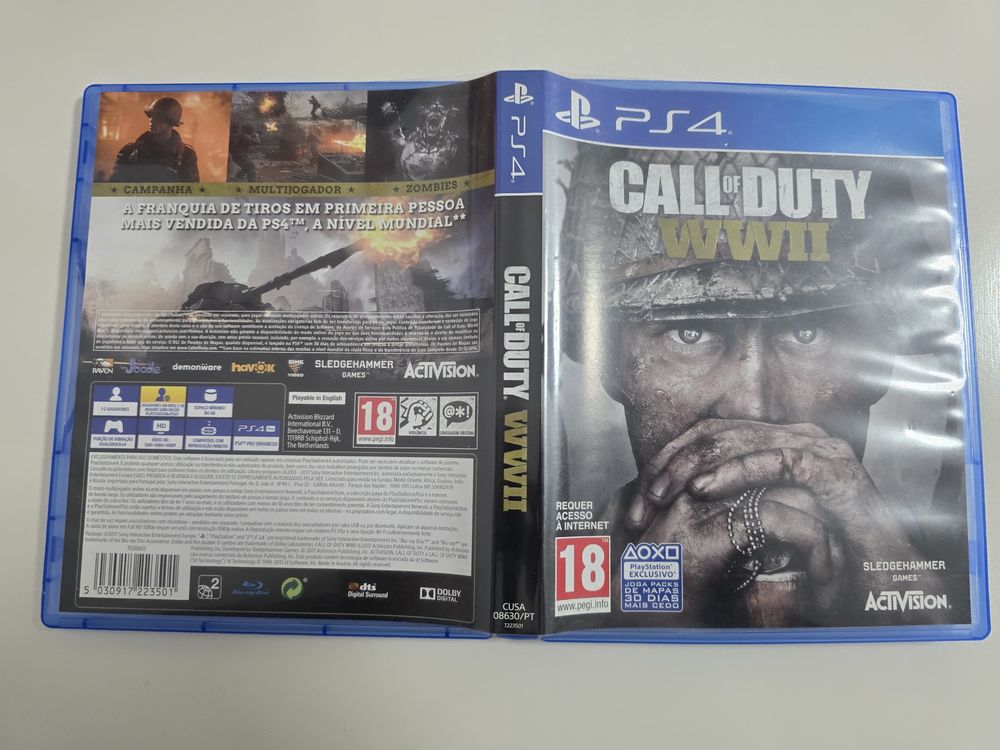 Jogo Call of Duty WW2 Playstation 4
