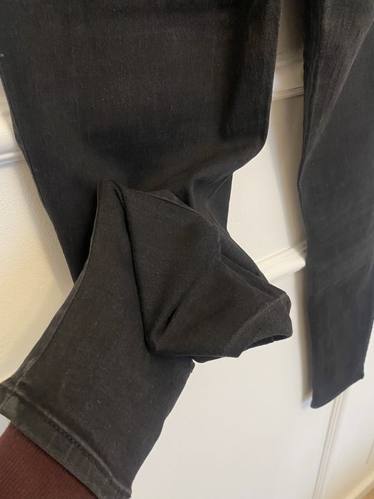 Spodnie tregginsy 44 XL H&M czarne jeansy 2 sztuki