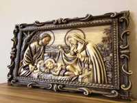 «Святе сімейство», «свята сім‘я» ікона, картина з дерева тайна вечеря