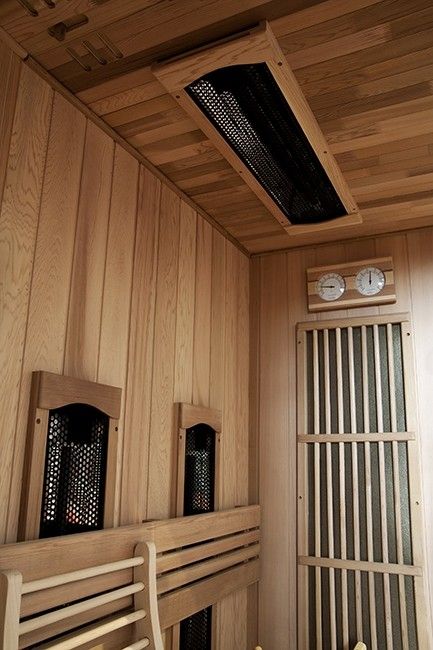 Sauna infrared DO ZABUDOWY - INFRAPLUS™ 210 VALERO Biały Cedr