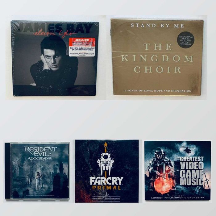 Ігрова література, Audio CD, Video-диски, DVD / BD