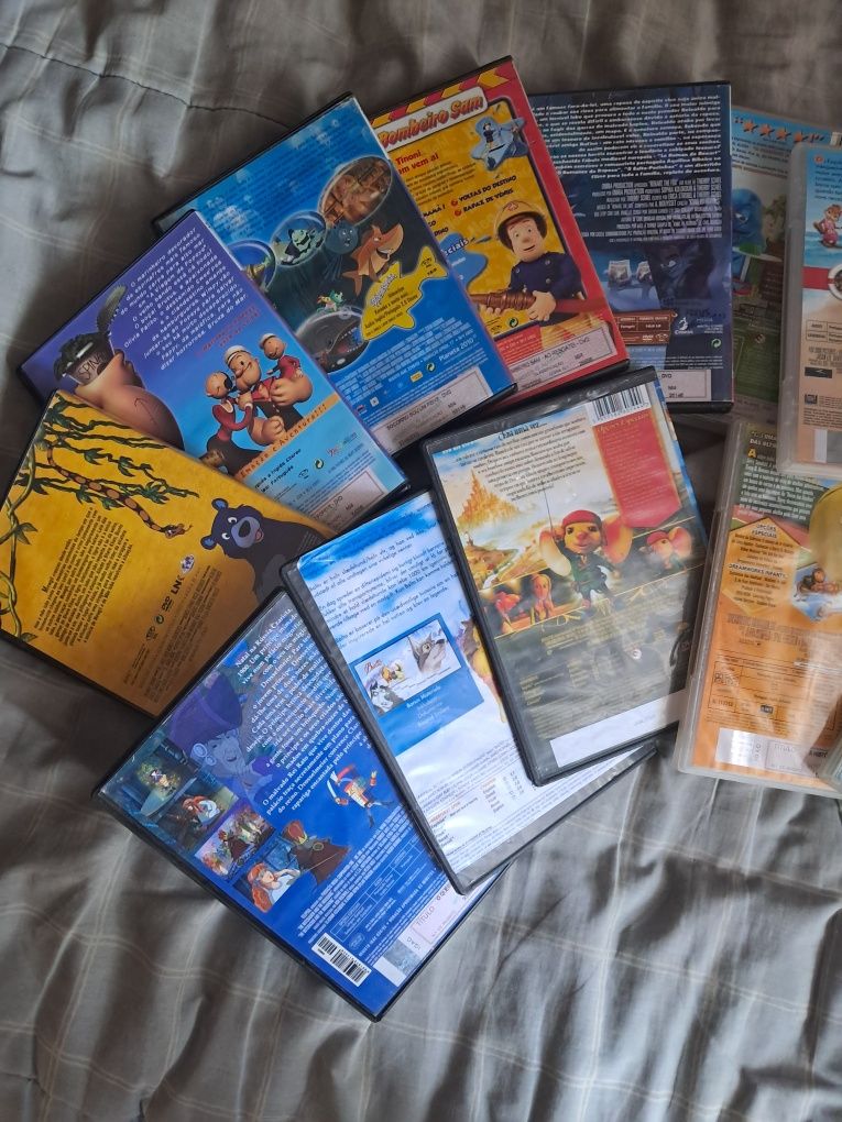 15 Caixas DVD vazias