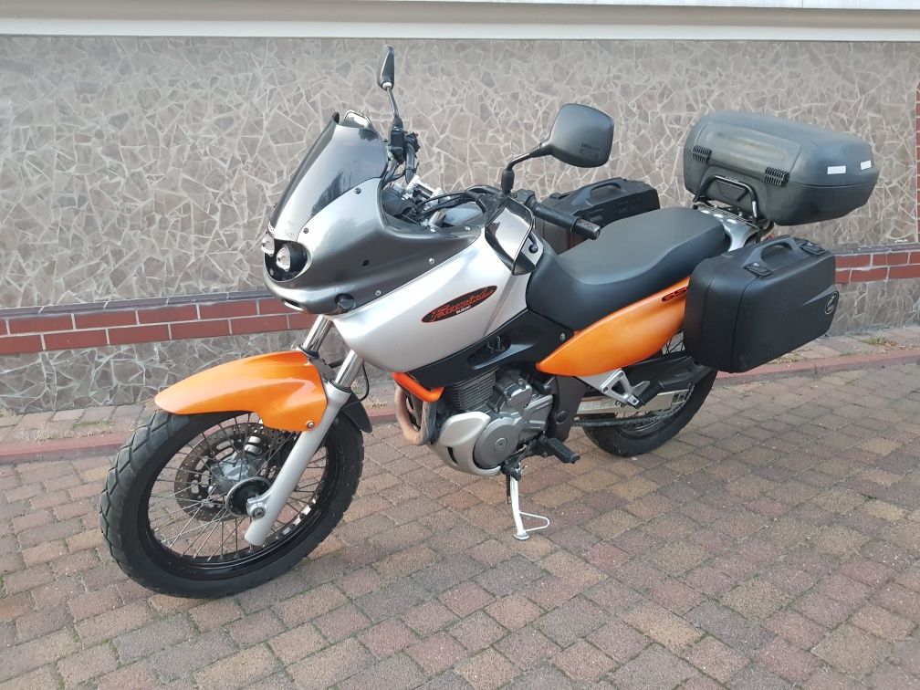 Suzuki XF650 FREEWIND XF 650 na A2 Hepco&Becker z Niemiec DUŻY SERWIS