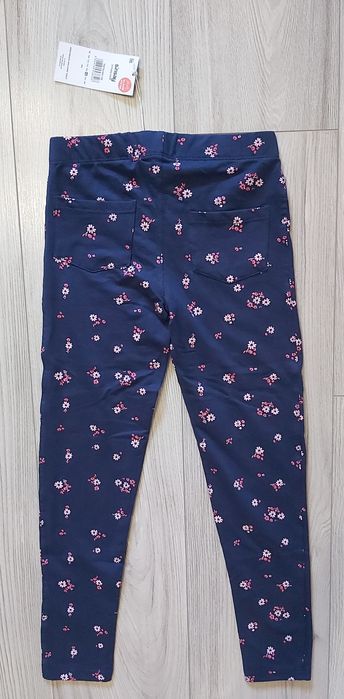 Nowe spodnie legginsy tregginsy Sinsay 128