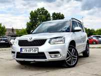 Skoda Yeti Salon PL*2wł*SerwisASO*Bezwypadek*Kamera*Led