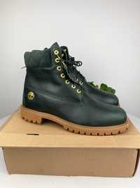 zielone brązowe buty botki trapery timberland Premium 6 Inch r47,5 n34