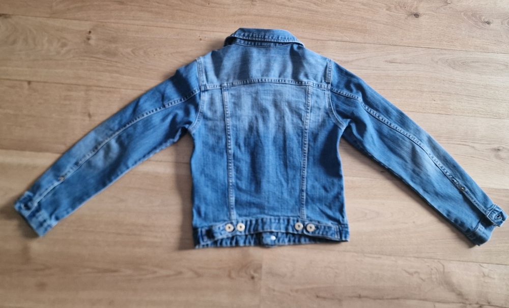 Kurtka dziewczęca jeansowa dżinsowe 152 H&M
