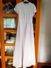 Biała sukienka komunijna