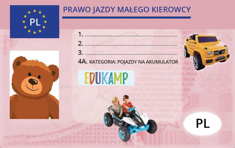 Elektryczny samochód dziecięcy Policja 911 – LED, megafon, pilot