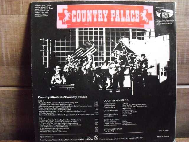 Country Minstrels "Country Palace"- płyta winylowa
