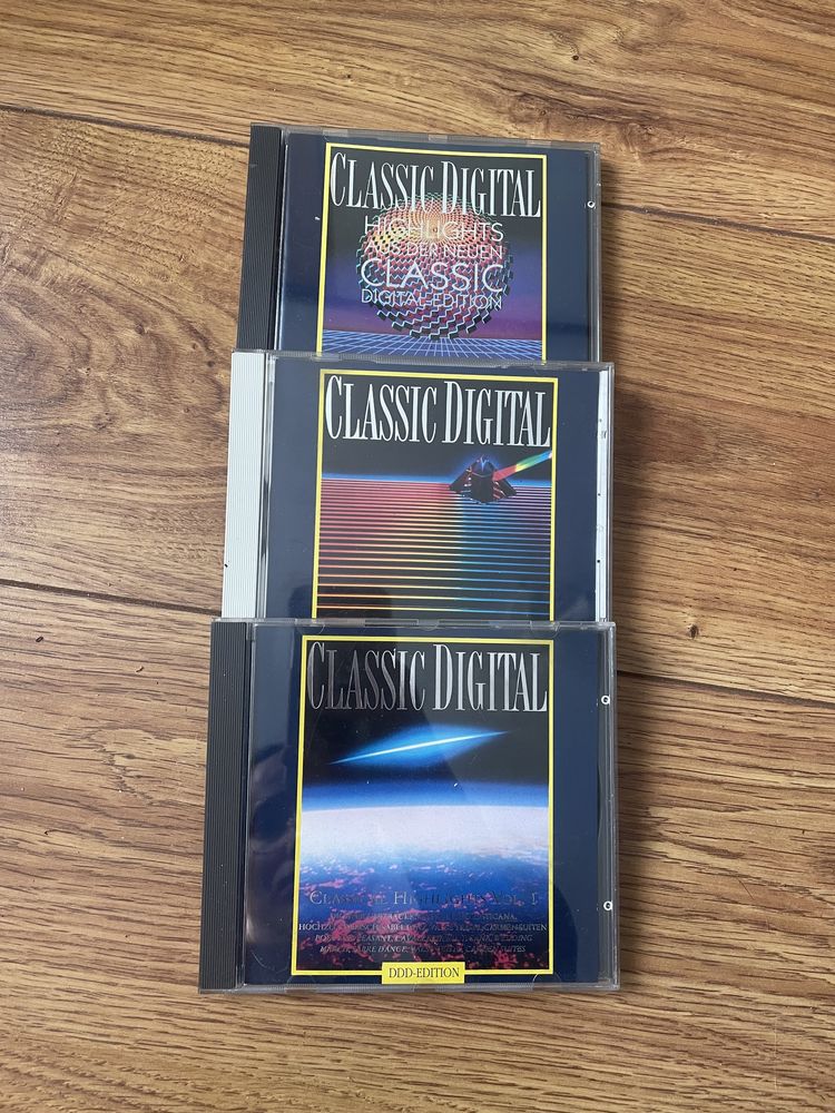 Kolekcja płyt CD 3 szt Classic Digital DDD muzyka klasyczna