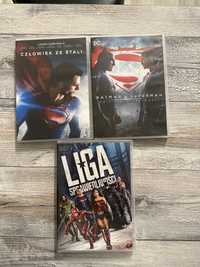 Zestaw 3 filmów DVD Superbohaterowie DC