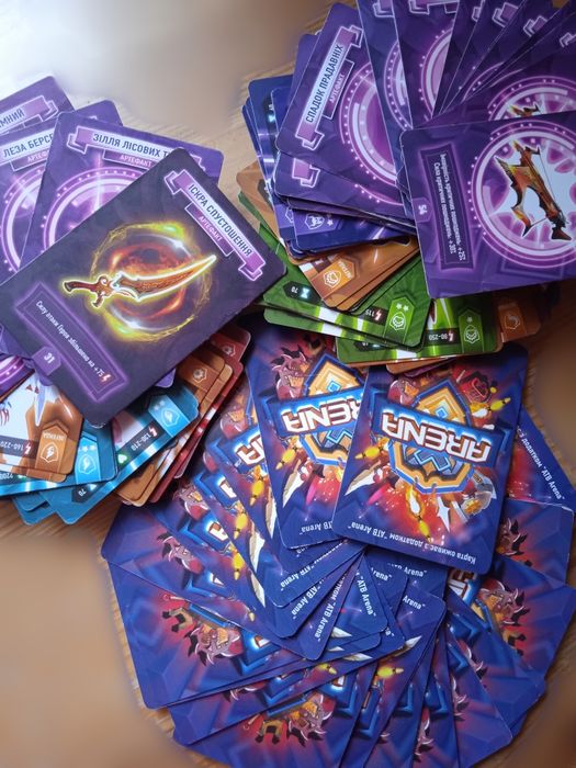 Коллекционные карточки АТБ арена все сезоны