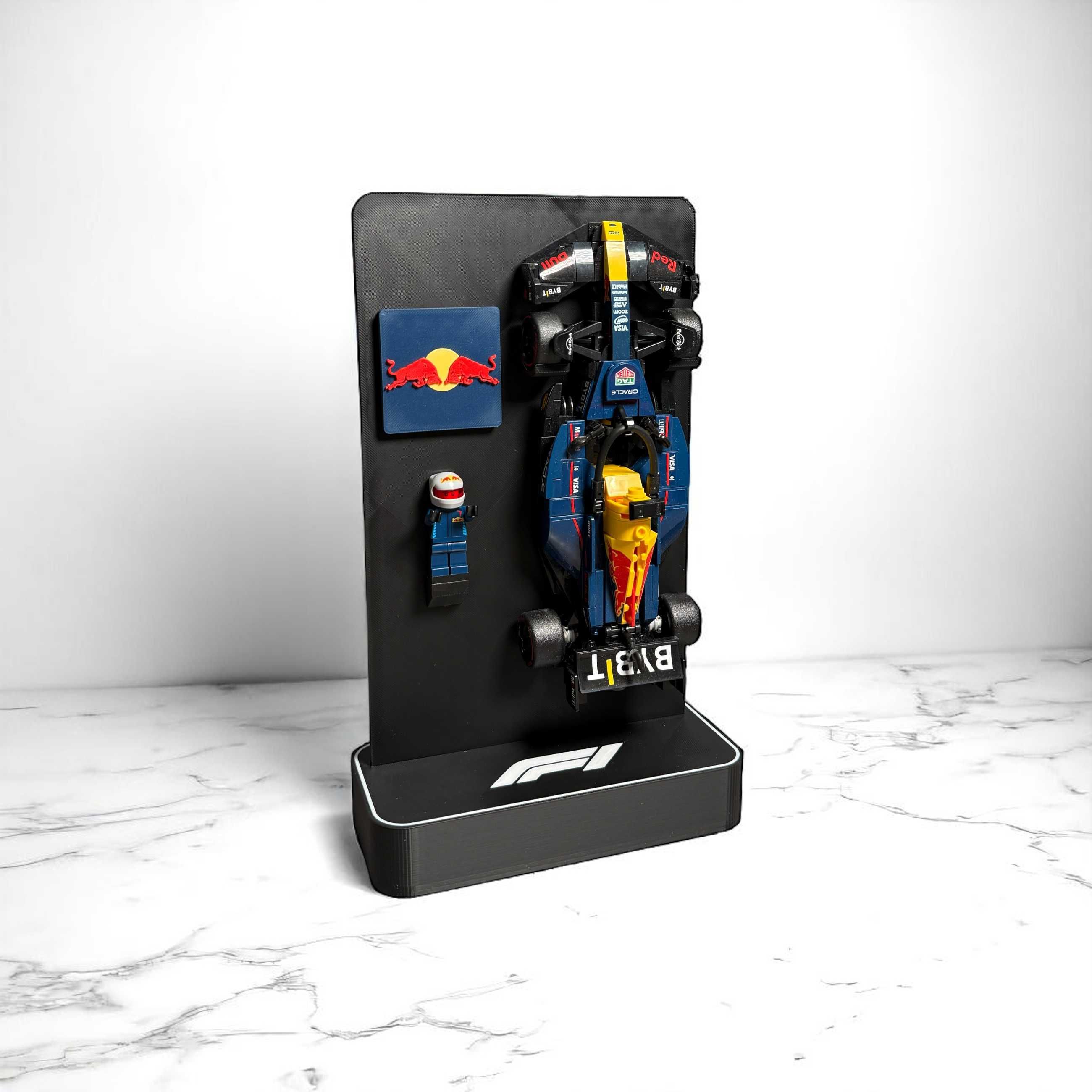 Стенд для LEGO Speed Champions F1 Oracle RB20 77243 - Червоний / Білий