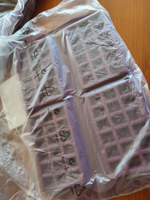 Forma de silicone waffles Tupperware NOVO