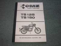 MZ TS 125/150 - Katalog cz. zamiennych po polsku