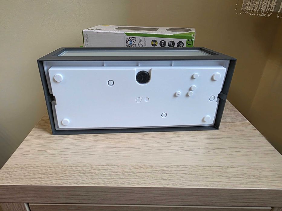 Kinkiet ścienny Mayenne, zewnętrzny,  antracyt