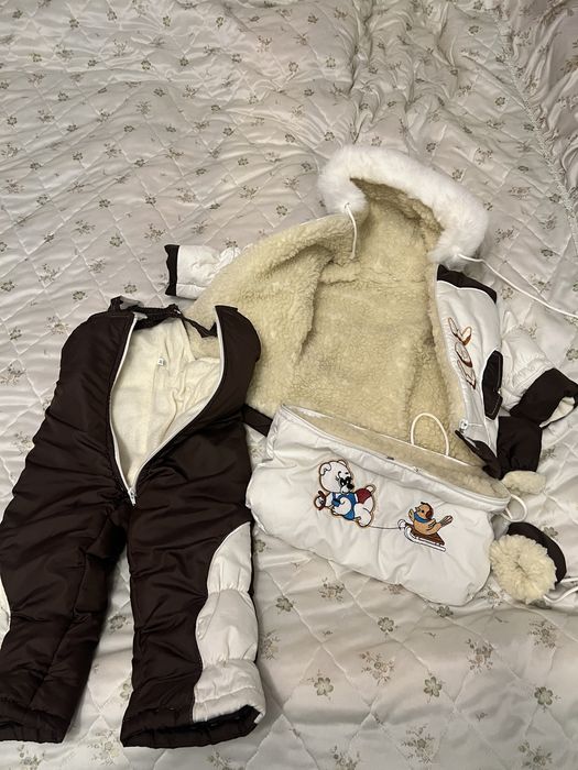 Комбінезон-транформер (конверт та комбінезон) від 0 до 1,5 років