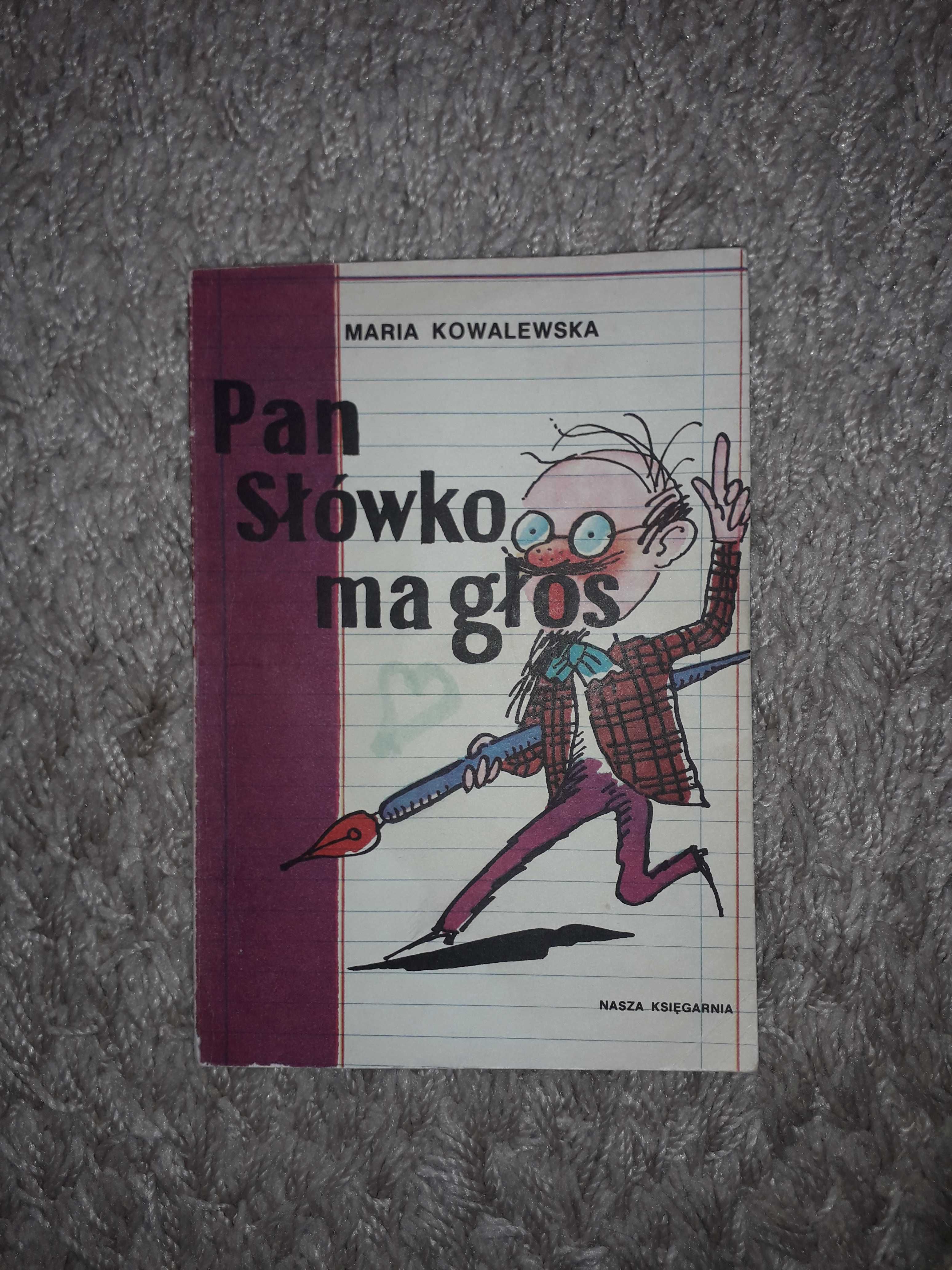 Maria Kowalewska Pan Słówko ma głos nasza księgarnia