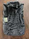 Plecak Survivalowy 80 L czarny nowy