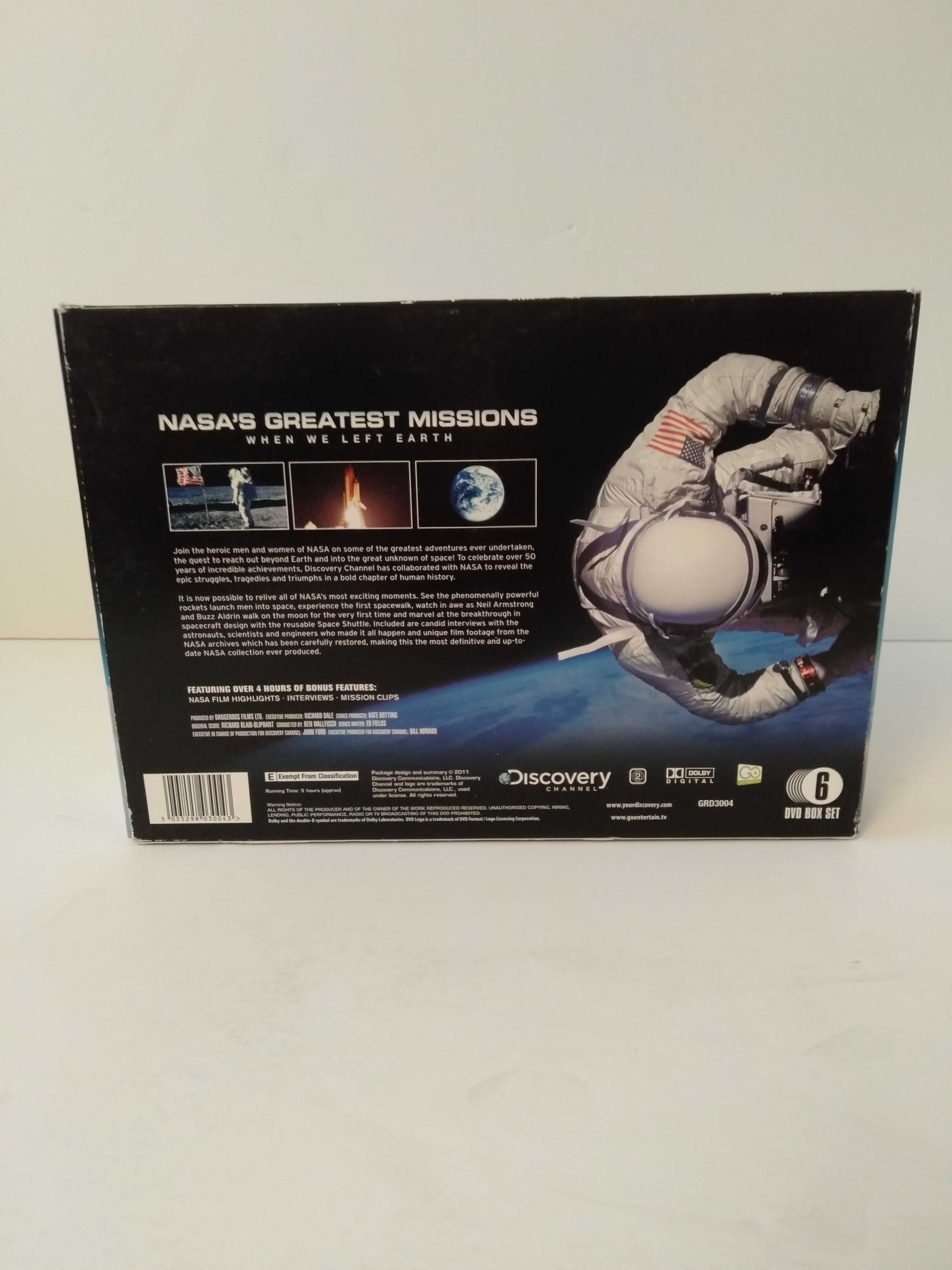 NASA's Greatest Missions 6DVD Box Set - Serial dokumentalny