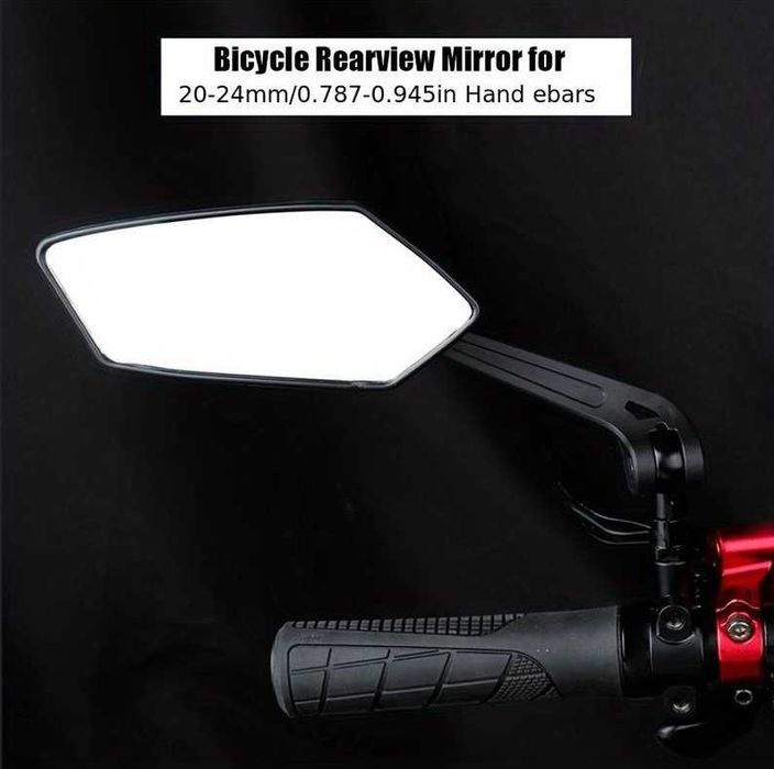 Lusterko wsteczne x2 do hulajnogi elektrycznej rowerów Lusterka 360°