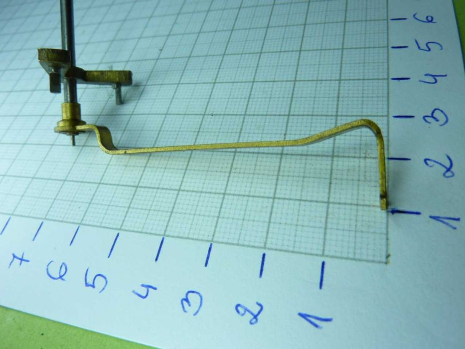 Stare Zegary Części 20  kotwica wychwytu do zegara