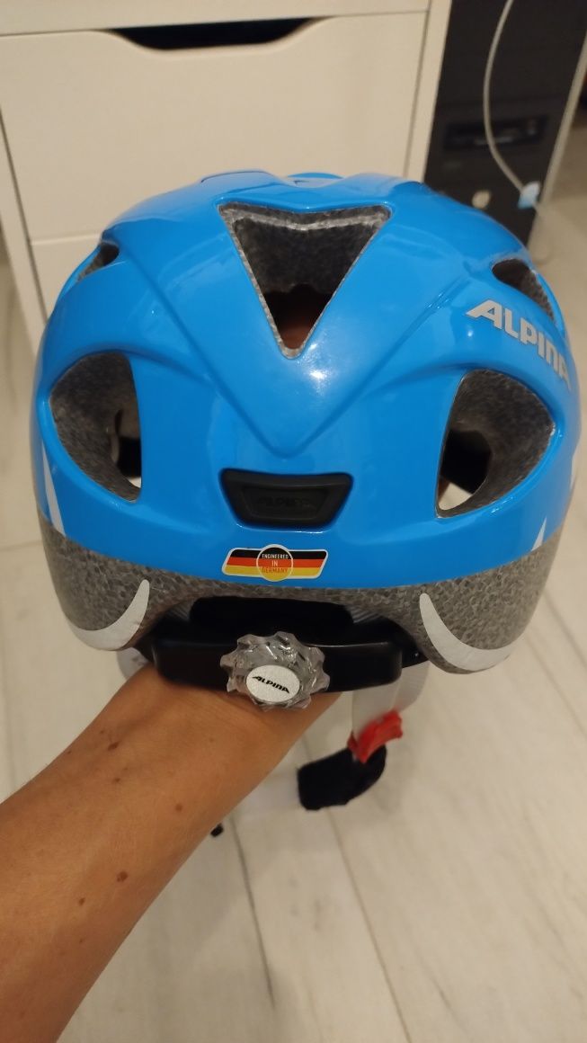 Kask dziecięcy na rower, rolki, hulajnogę Alpine 3-5 lat