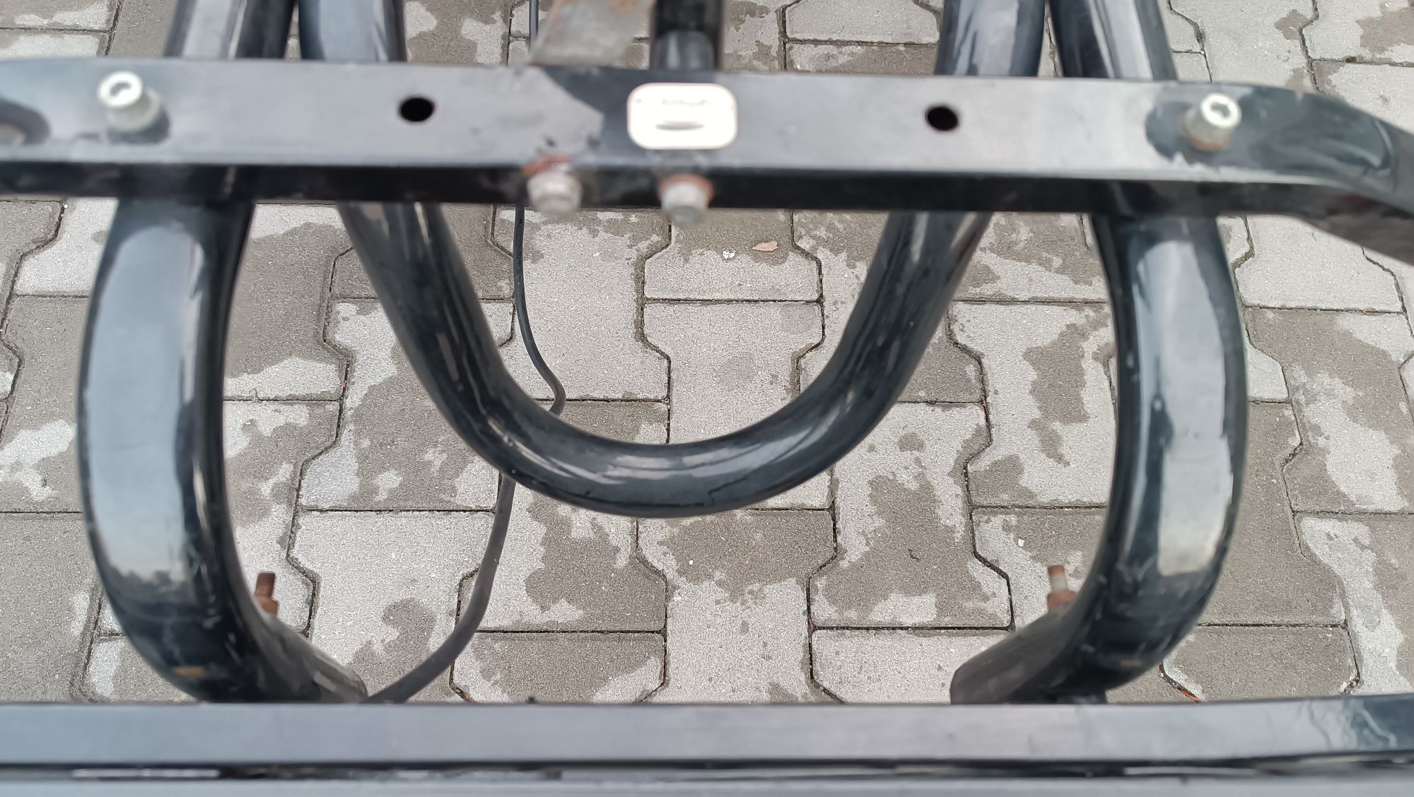 Bagażnik, laweta rowerowa uchylna