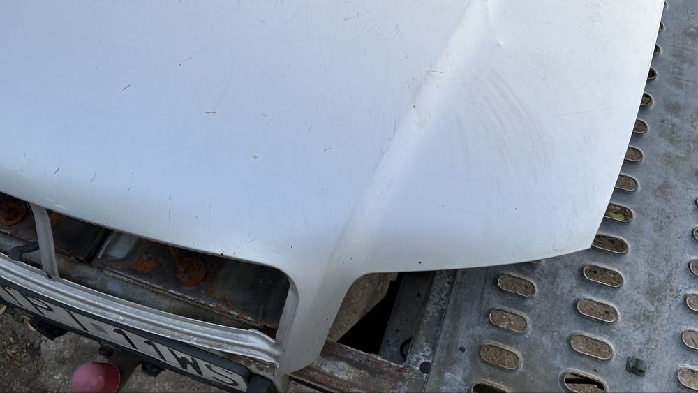 Audi a4 b6 ly7w maska przednia przód pokrywa silnika srebrna