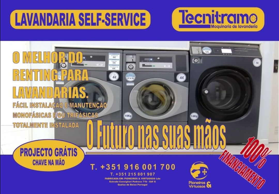 Lavandaria self service low cost