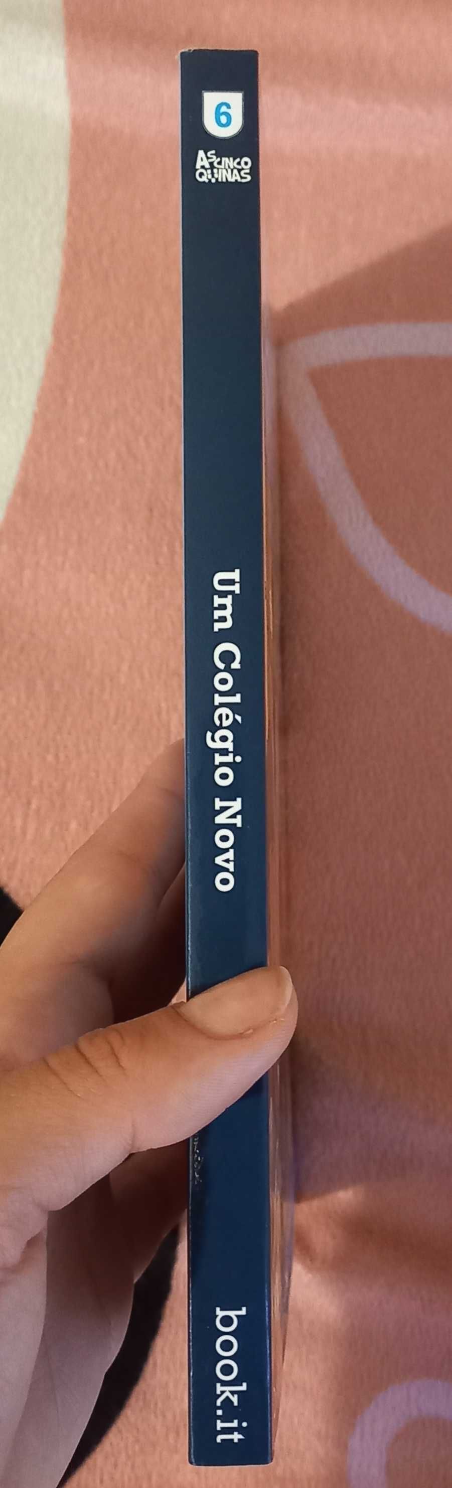 Livro "As Cinco Quinas - Um Colégio Novo"