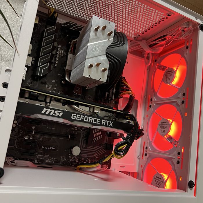 Игровой компьютер | Ryzen 5 5600 | Asus RTX 2070 | 24gb ddr4 l ssd