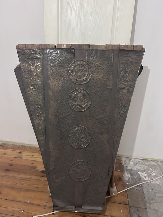 Zabudowa drewniana kominka