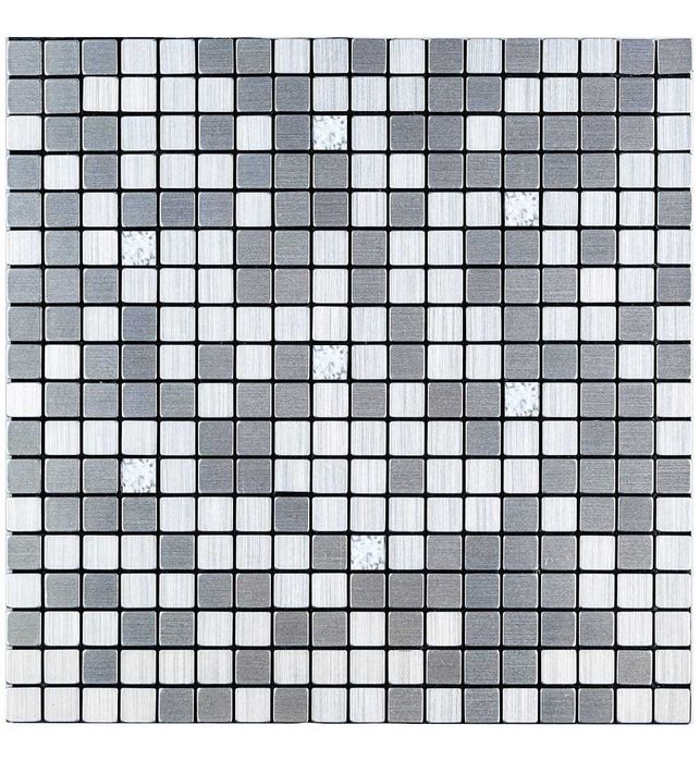 МОЗАЇКА! Самоклейка 3Д, самоклеюча мозаїка 30*30см. алюмінієва плитка