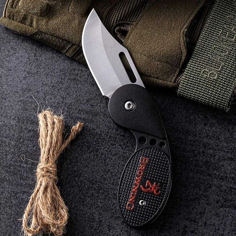 Nóż scyzoryk myśliwski kieszonkowy taktyczny SURVIVAL mini HUNTER BR30