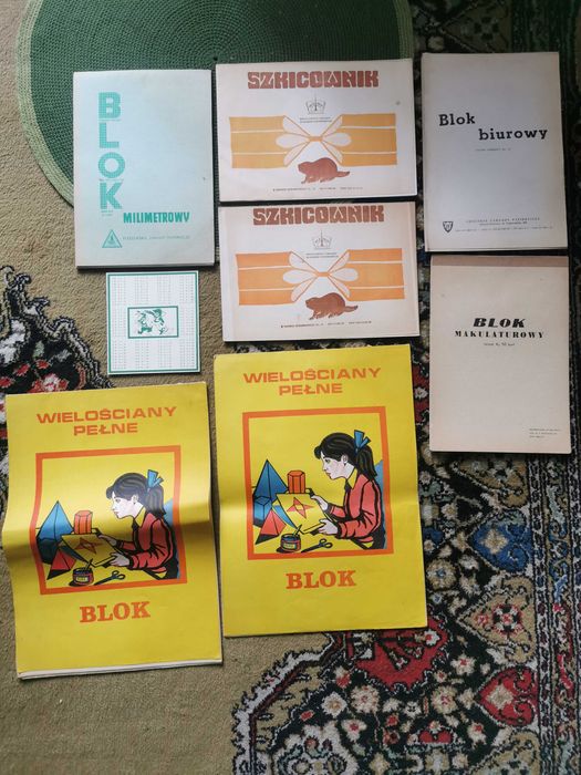 Szkicowniki itp. PRL