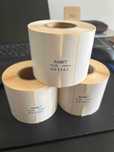 Etykiety termo transferowe 70x35 mm -1000 szt/rolka