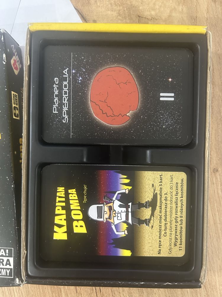Karty kapitan bomba pierwsze wydanie