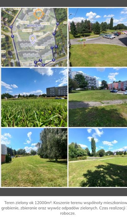 Koszenie trawy, Wycinka drzew