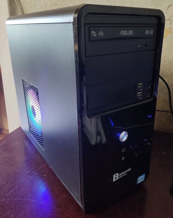 Бюджетний ігровий комп'ютер, і5, 8 ГБ озу, відеокарта 6 ГБ.