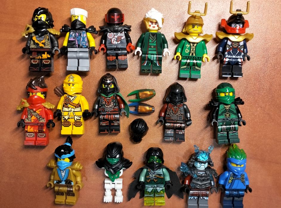 Lego Ninjago original лего ніндзяго оригінал мініфігурки аксесуари
