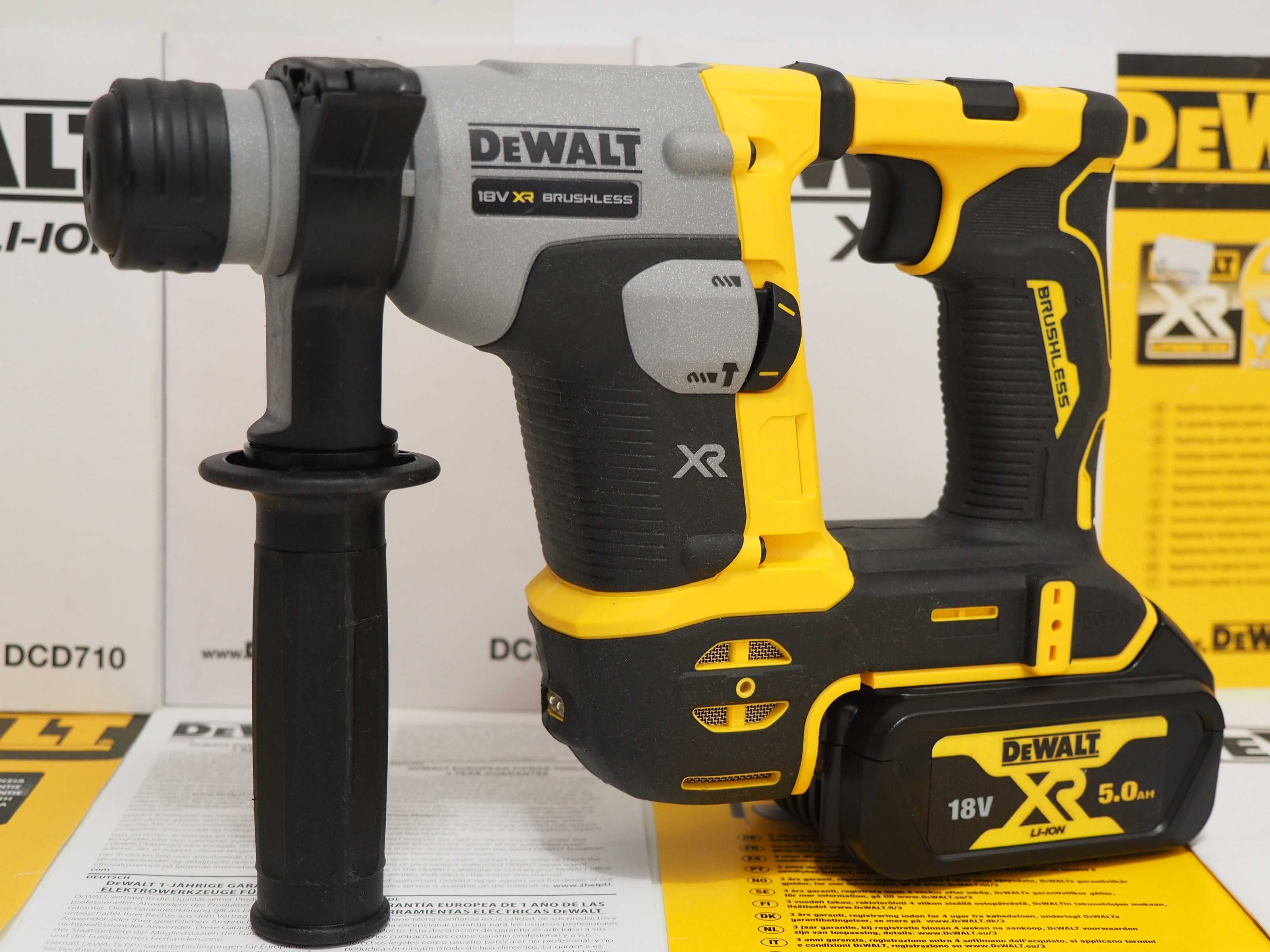 Młotowiertarka DEWALT DCH 172 wiertarka +aku 18v 5Ah Germany wurth