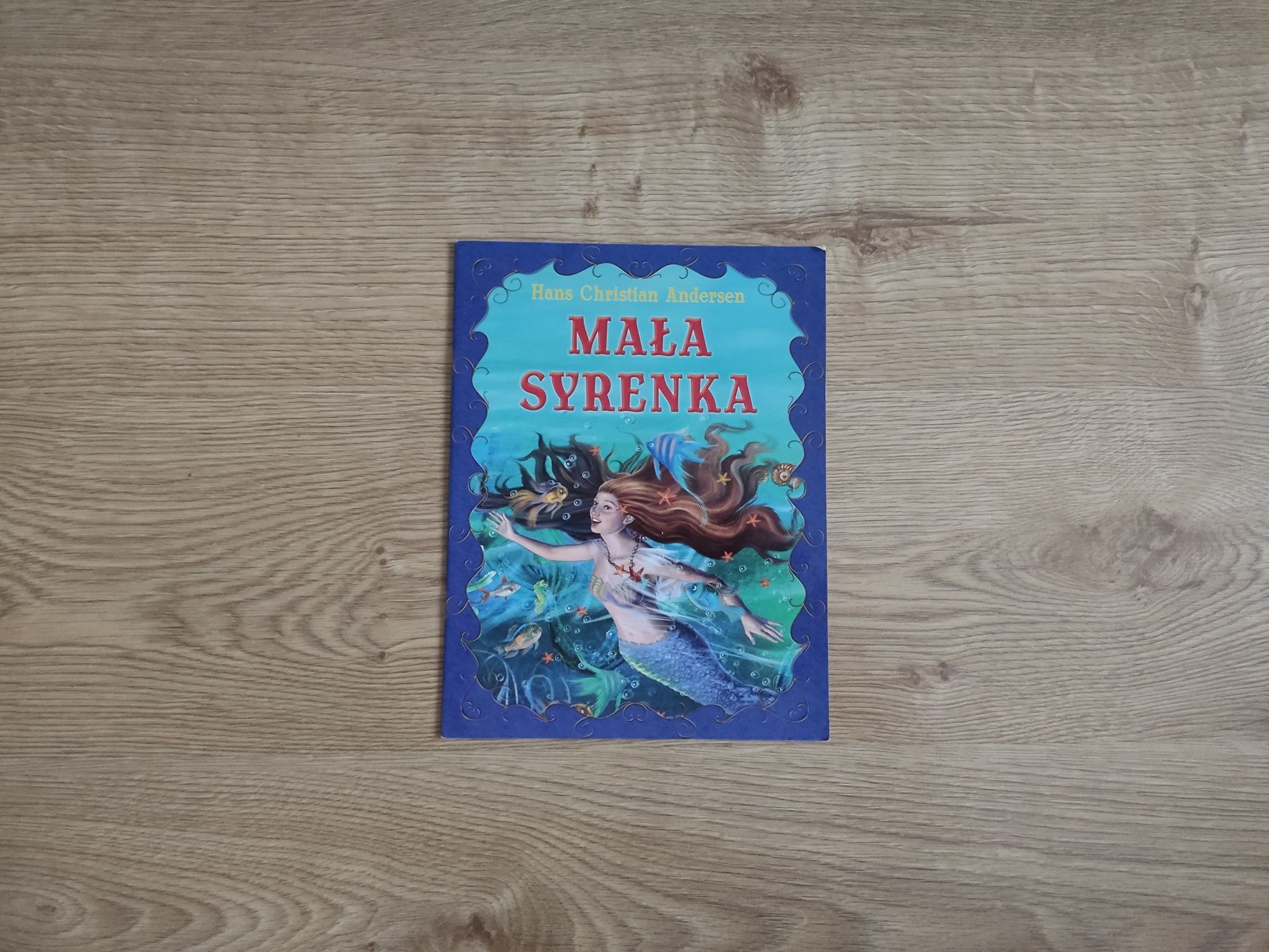 Książka dla dzieci Mała syrenka Hans Christian Andersen