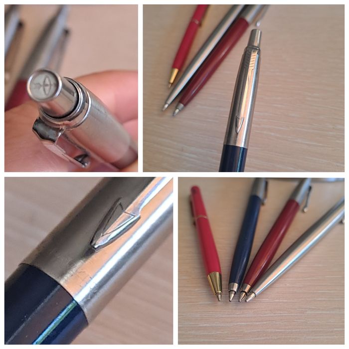 Parker паркер винтажная американская металическая ручка