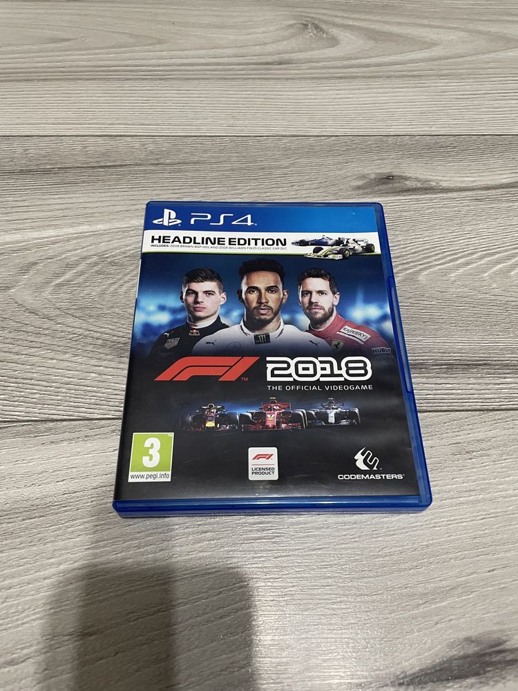 PlayStation 4 F1 2018