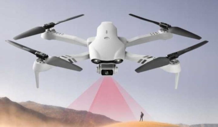 Dron F10 2km zasięg Wifi 2×kamera  Zawis Akrobacje