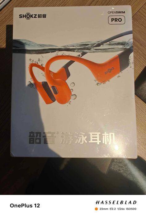 Słuchawki Shokz Open Swim Pro Koralowe