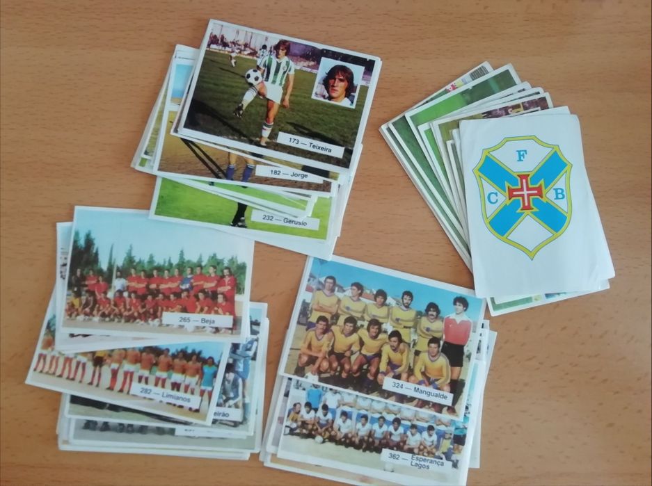 Cromos Futebol em Movimento 80-81